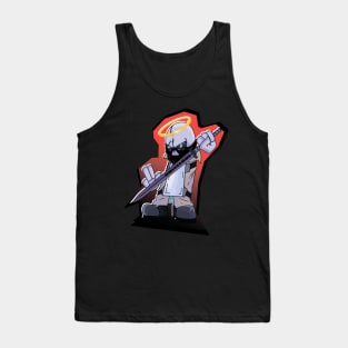 fnf madness combat jebus graffiti Tank Top